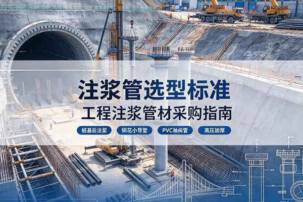 榆中注浆管选型标准